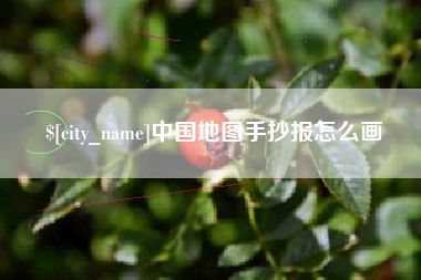开原中国地图手抄报怎么画