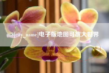 开原电子版地图可放大世界