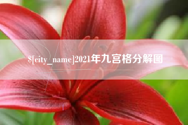 开原2021年九宫格分解图