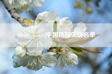 开原中国执行失信名单