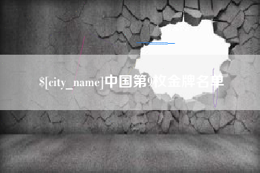 开原中国第9枚金牌名单