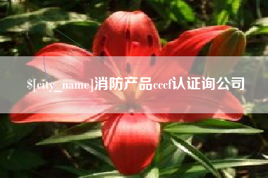 开原消防产品cccf认证询公司