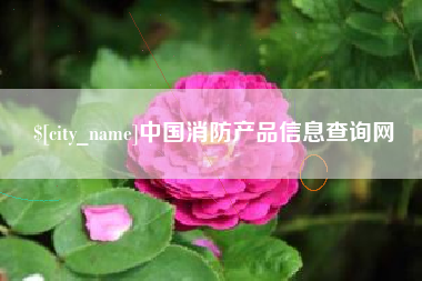开原中国消防产品信息查询网