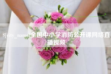 开原全国中小学消防公开课网络直播视频
