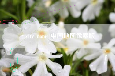 开原中国地图像素版
