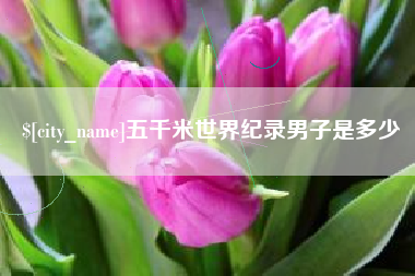 开原五千米世界纪录男子是多少