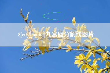 开原九宫图分割线图片