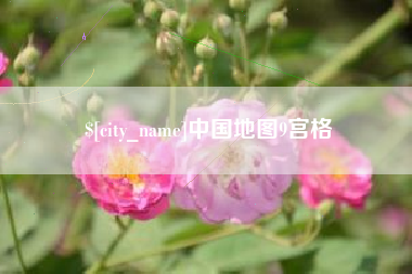 开原中国地图9宫格