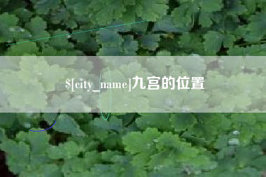 开原九宫的位置