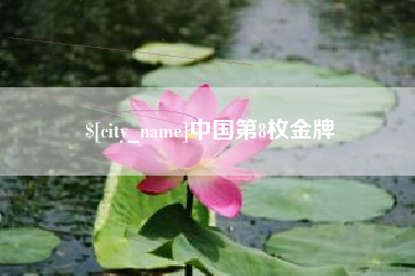 开原中国第8枚金牌