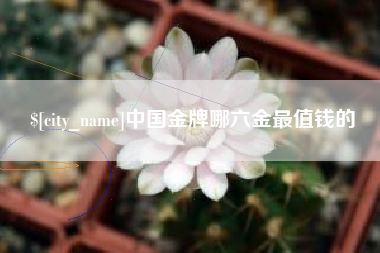 开原中国金牌哪六金最值钱的