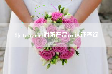 开原消防产品ccc认证查询