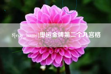 开原奥运金牌第二个九宫格
