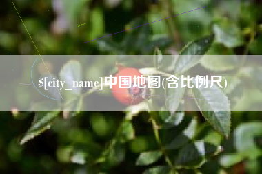 开原中国地图(含比例尺)