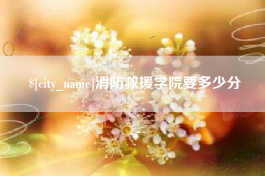 开原消防救援学院要多少分
